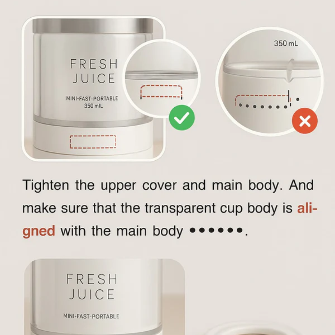 GlowJuice  is your new portable blender